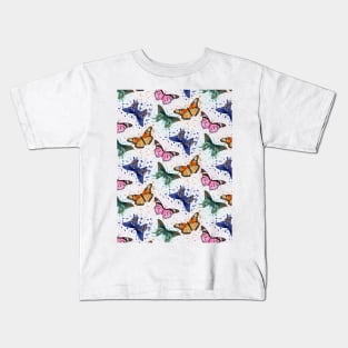 butterflies Kids T-Shirt